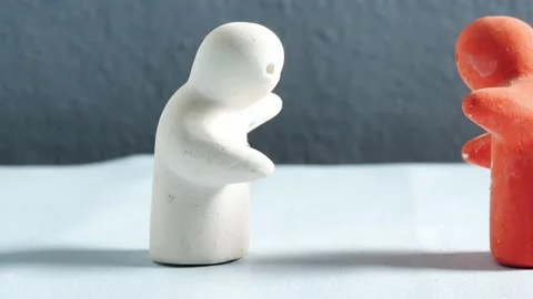 Zoom in people in relationship. Stock Footage 170230233