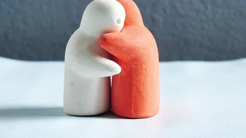 Zoom in people in relationship. Stock Footage 170230370