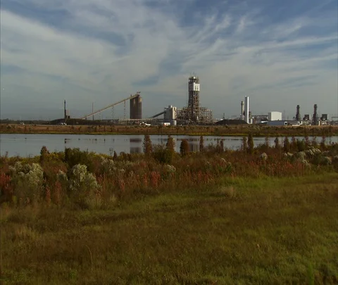 Zoom in to Polk Power Station Video stock 86746873