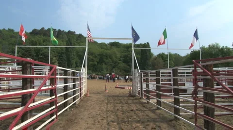 Zoom rodeo Stock Footage 6679837