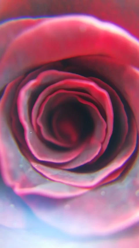 Zoom in rose petal Stock Footage 168258509