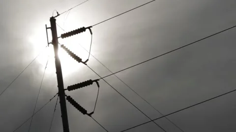 Zoom-In Shot of a light post in Bogota. Stock Footage 42270272