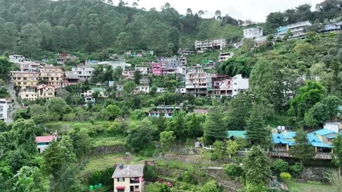 Zoom In Shot of mountain Stock Footage 214498038