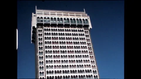 Zoom in shot of a tower Stock Footage 273675048