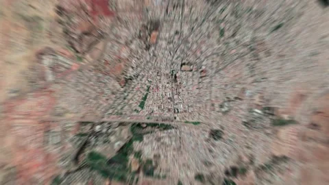 Zoom in from space and focus on Eritrea Asmara. 3D Animation Stock Footage 143026901