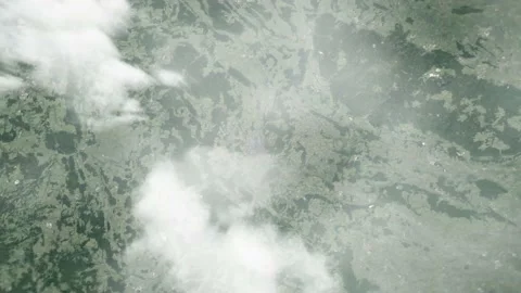 Zoom in from space and focus on Germany, Göttingen. 3D Animation. Stock Footage 153022717