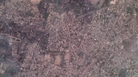 Zoom in from space and focus on India, Purnia 3D Animation. Stock Footage 157526909