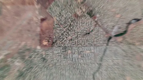 Zoom in from space and focus on Ndjamena Chad. 3D Animation. Stock Footage 143206726