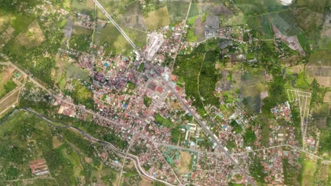 Zoom in from space and focus on Philippines Davao. 3D Animation. Stock Footage 146680970