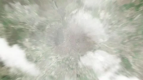 Zoom in from space and focus on Spain Madrid. Stock-Footage 141171898