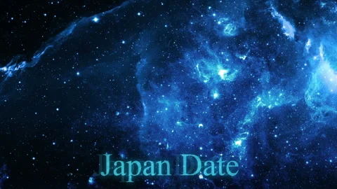 Zoom in from space to Japan Date Stock Footage 100821516