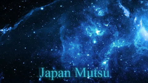 Zoom in from space to Japan Mutsu Stock Footage 100821101