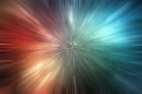 Zoom speed lights background Stock Illustration