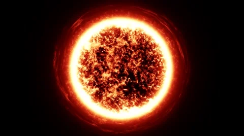 Zoom in to the Sun in the Space Stock Footage 62830725