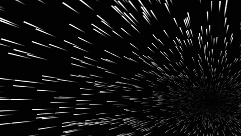 Zoom Super Fast Fly Into Starfield Stock Footage 139736123