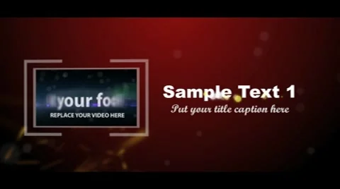 Zoom text with footage in 3d space.zip Stock After Effects