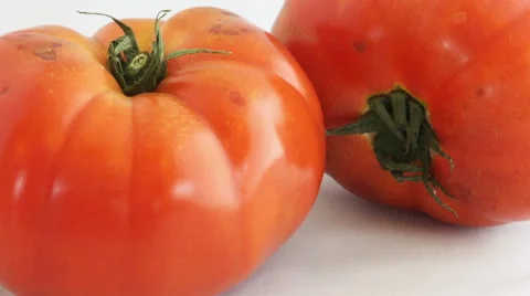Zoom in on a tomato Stock Footage 49270443