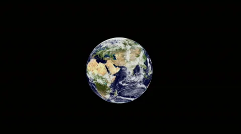 Zoom into the US from space Stock Footage 564942