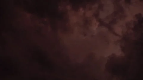 Zoomed in on cloudy sunset sky Stock Footage 252262213