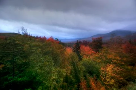 Zoomed landscape Stock Photos