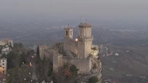 Zooming in aerials Stock Footage 324027363