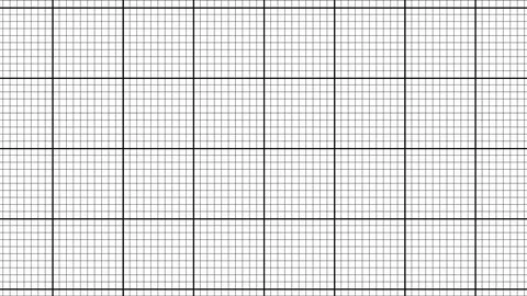 Zooming Into and Out of a Line Based Grid Graph Paper Pattern Stock Footage 118986854
