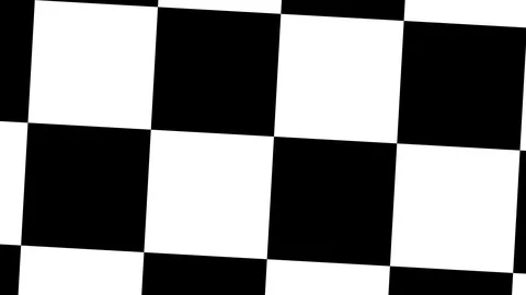 Zooming in and Out of Square Grid Tabletop Check Checkerboard Checks Pattern Stock Footage 118987084