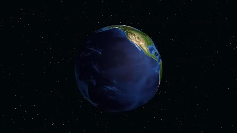 Zooming into Bethlehem Palestine with Geographic Data Overlay Stock Footage 332090906