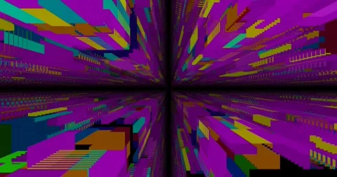 Zooming Cubes. Video stock 273698049