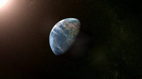 Zooming into Earth Stock Footage