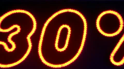 Zooming LED discount Stock Footage 20500192
