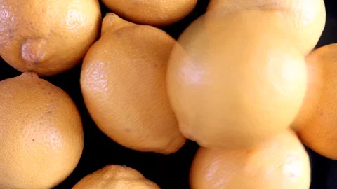 Zooming In On Lemons Video stock 136736976