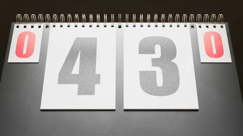 Zooming out scoreboard while playing a table tennis match at the sports club. Stock-Footage 133458184