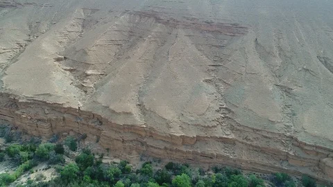 Zooming Out of the Valley Stock Footage 91790792