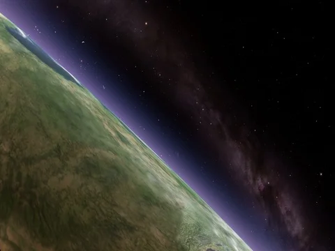 Zooming From Space to Europe Stock Footage 76168966