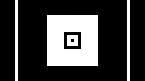 Zooming White Squares Stock Footage 119955858