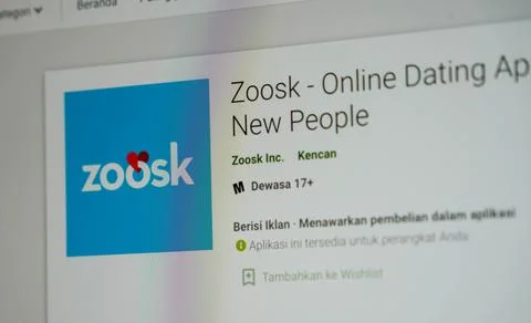 Zoosk Website Stock Photos