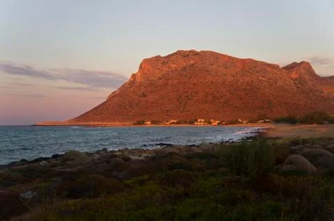 Zorbas beach Stock Photos