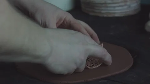 Зotter prepares material for work Stock Footage 109276839