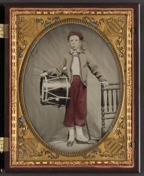 Zouave Boy Foto stock