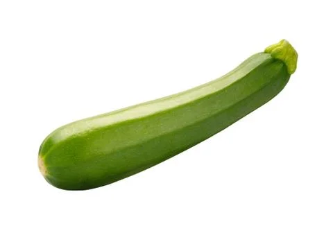 Zucchini  isolated Stock Photos