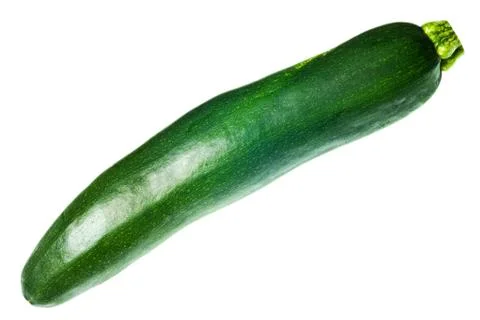 Zucchini isolated Stock Photos