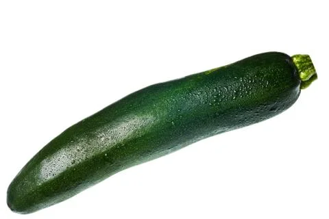 Zucchini isolated Stock Photos