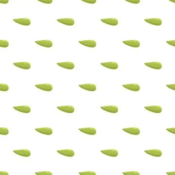 Zucchini vegetable pattern seamless green background Stock Illustration