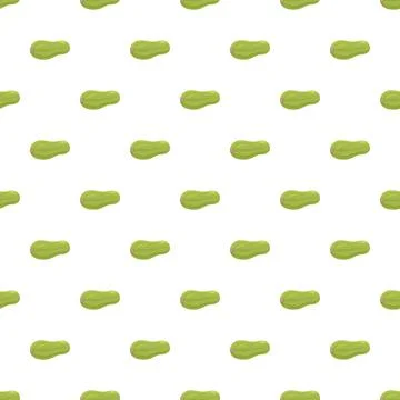 Zucchini vegetable seamless pattern illustrating healthy eating and food Stock Illustration