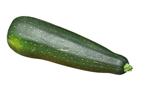 Zucchini vegetable.isolated. Stock Photos