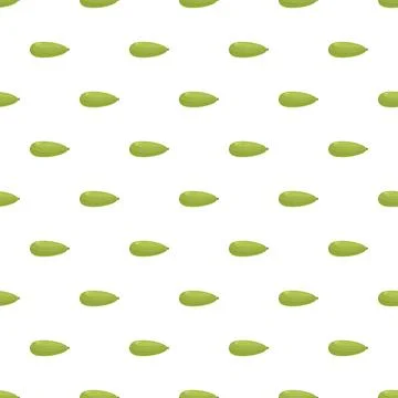 Zucchini vegetables forming a seamless background pattern Stock Illustration