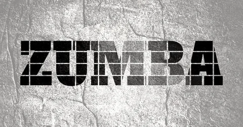 Zumba dance illustration. 스톡 일러스트