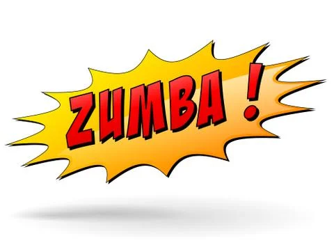 Zumba star Stock Illustration