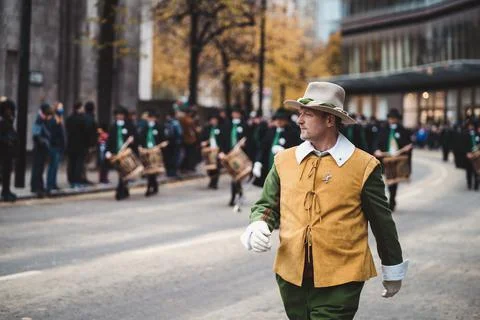 Zunft zu Rebleuten, an honorable guild of winemakers at Lord Mayor of London  Stock Photos